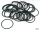 25Pck O-ring inspection cover XL91-03