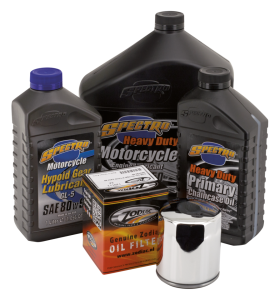 Twin Cam total oil service kit Chrome (GB)