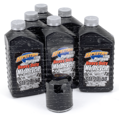 Twin Cam VSyn total oil service kit Blck (GB)