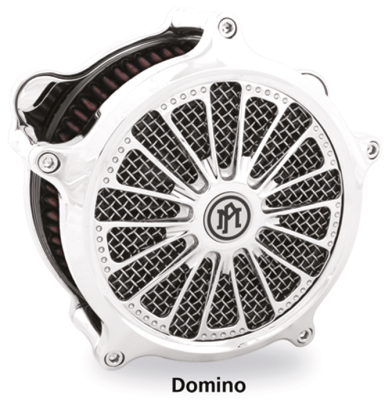 PM aircleaner cover Domino Chrome (GB)
