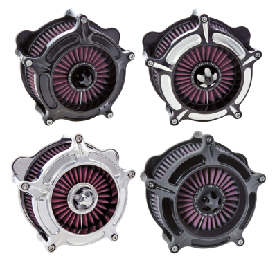 RSD TURBINE A/C XL91-up Black (GB)