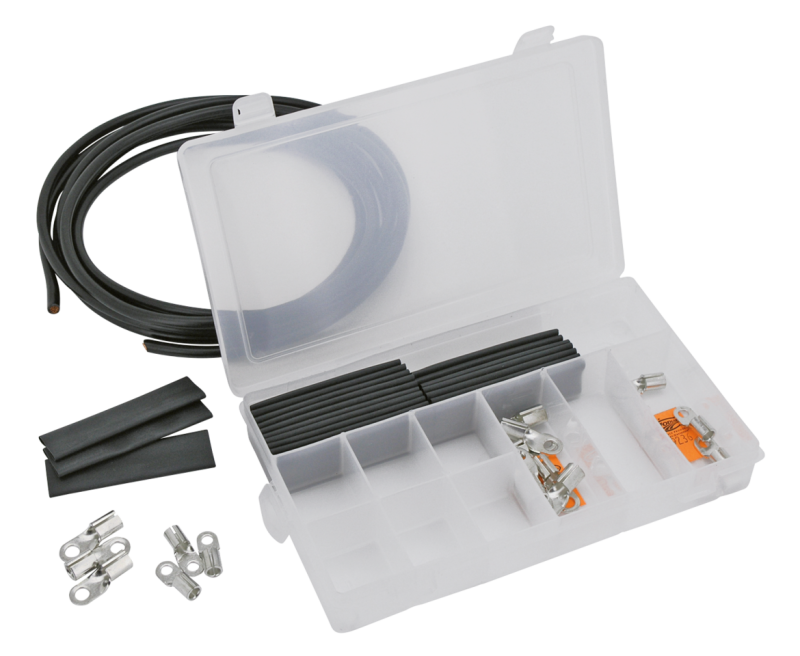 Battery & Starter cable kit Black (GB)