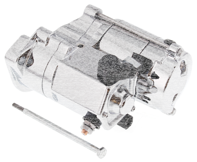 All Balls starter 1.4kw chrome BT89-06 (GB)