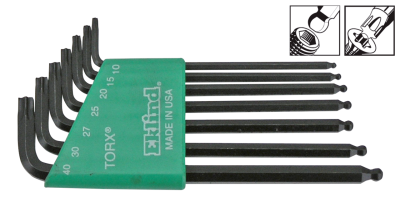 Eklind 7 pc Ball end Torx set (GB)