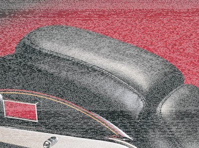Silhouette Pillion FXST00-06 FLST00-07 (GB)