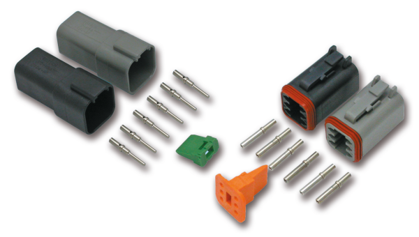 6 Pole grey pin housing (GB)