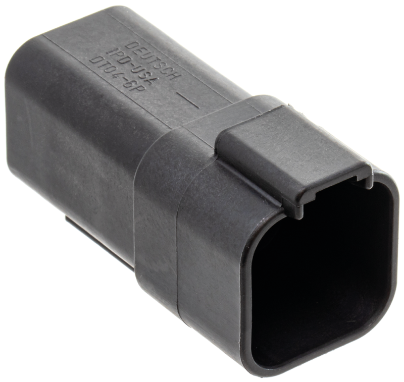 6 Pole black pin housing (GB)