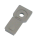 Grey mounting bracket for 8 pole recepta