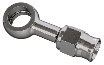 Long Banjo 3/8" hole Stainless