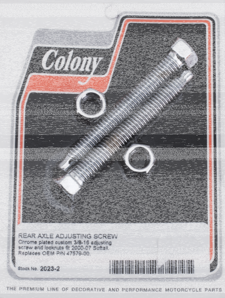 Rear Wheel adjusters F*ST99-07 (GB)