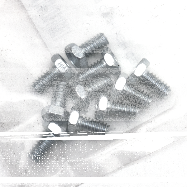 10pck hex bolt No. 10-24x3/8" UNC zinc (GB)