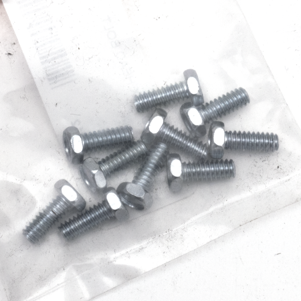 10pck hex bolt No. 10-24x1/2" UNC zinc (GB)