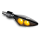 Kmann Micro Rhombus LED Dark FL/RR blk (GB)