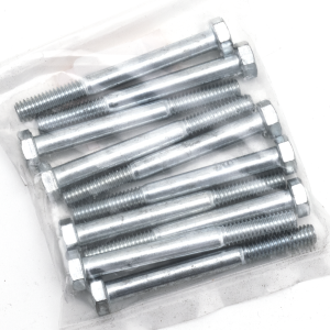 10pck hex bolt 5/16-18x3" UNC zinc