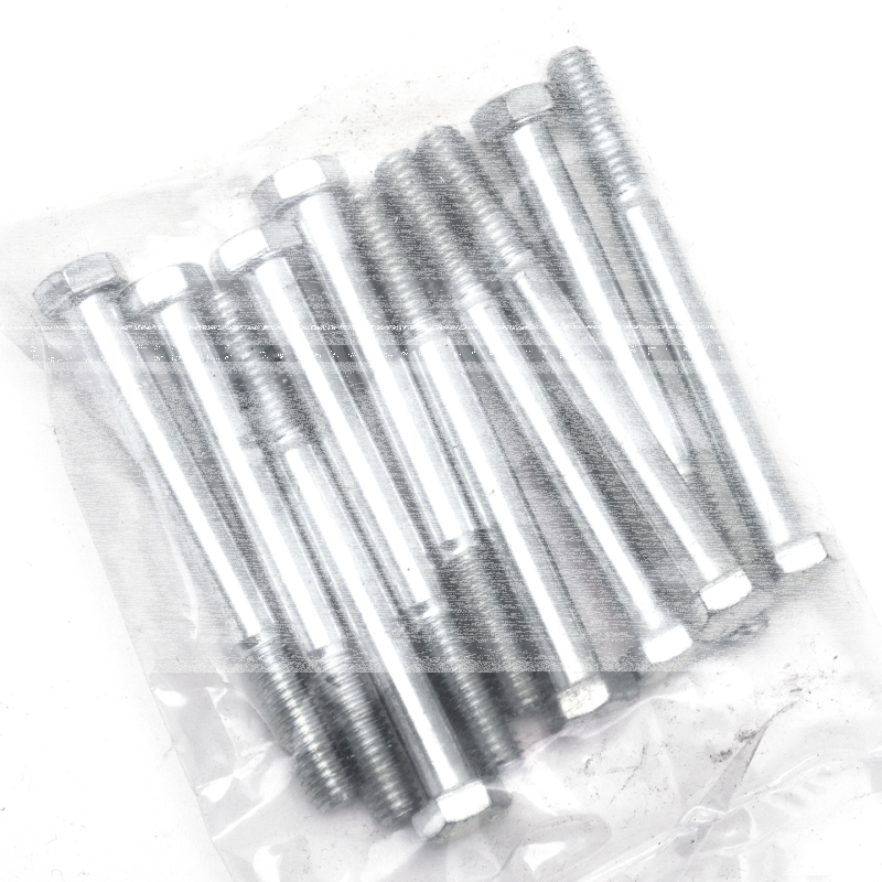 10pck hex bolt 5/16-18x3-1/4" UNC zinc (GB)