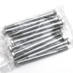 10pck hex bolt 5/16-18x4-1/2" UNC zinc