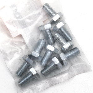 10pck hex bolt 5/16-24x5/8" UNF zinc