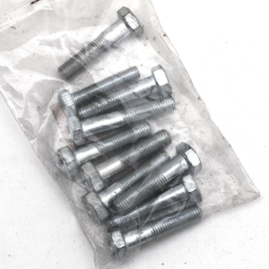 10pck hex bolt 5/16-24x1-3/8" UNF zinc