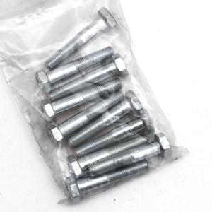 10pck hex bolt 5/16-24x1-5/8" UNF zinc