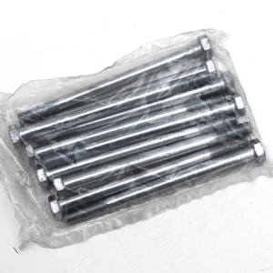 10pck hex bolt 5/16-24x4-1/2" UNF zinc