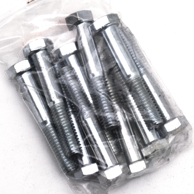 10pck hex bolt 3/8-16x2-1/4" UNC zinc (GB)