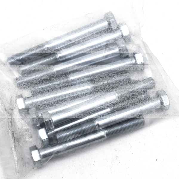 10pck hex bolt 3/8-24x3-1/4" UNF zinc (GB)