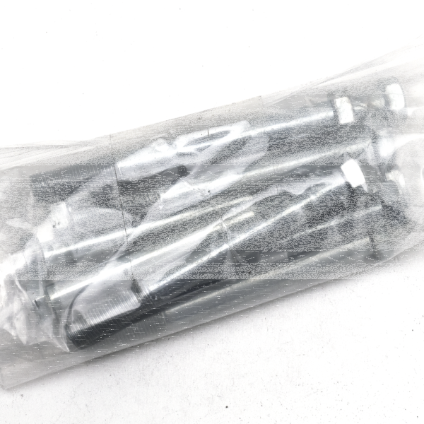 10pck hex bolt 3/8-24x3-3/4" UNF zinc (GB)