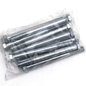 10pck hex bolt 3/8-24x4-1/4" UNF zinc (GB)