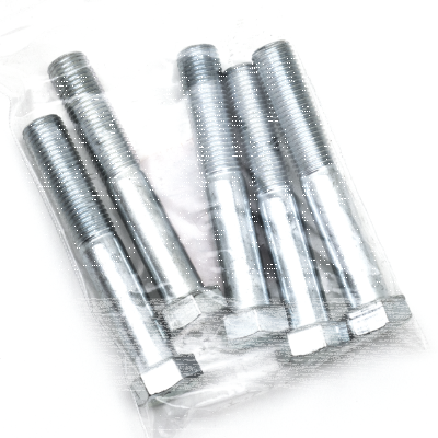 5pck hex bolt 7/16-20x2.750" UNF zinc (GB)