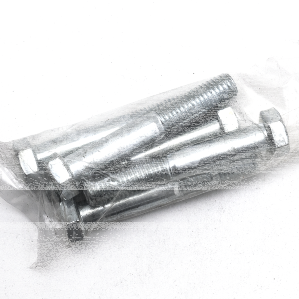 5pck hex bolt 1/2-13x3.125" UNC zinc (GB)