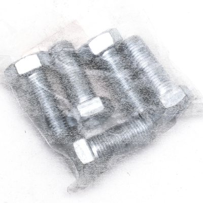 5pck hex bolt 1/2-20x1.25" UNF zinc (GB)
