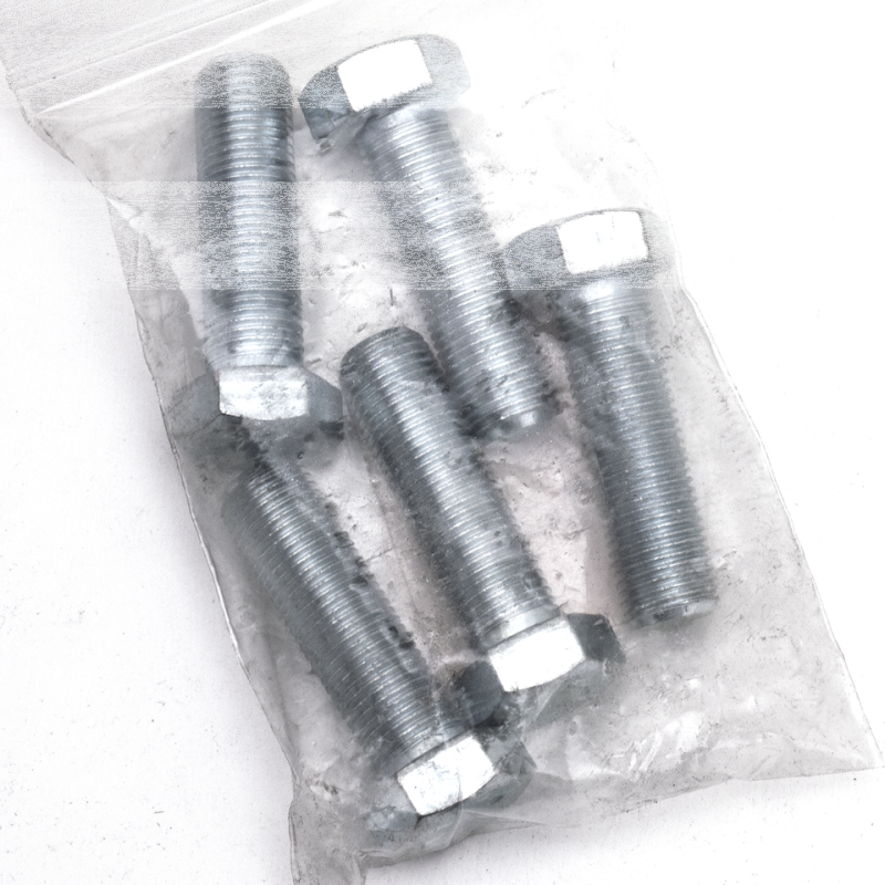 5pck hex bolt 1/2-20"x1.75" UNF zinc (GB)
