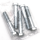 5pck hex bolt 1/2"-20x3" UNF zinc