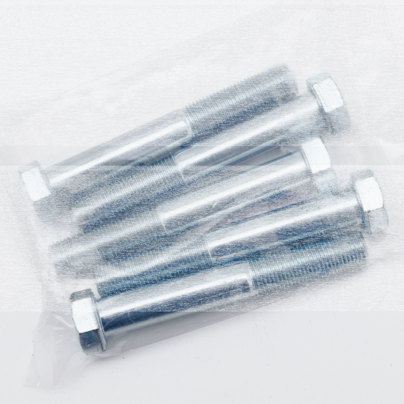 5pck hex bolt 1/2"-20x3.5" UNF zinc (GB)