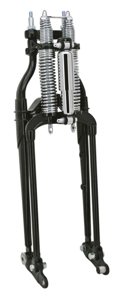 Stock style springer FLSTS97-04 Blck/chr (GB)