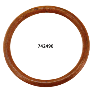 10pck Copper Crush Ring Exhaust all H.D (GB)