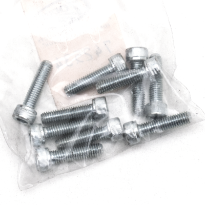 10pck allen bolt No. 10-32x3/4" UNF zin (GB)