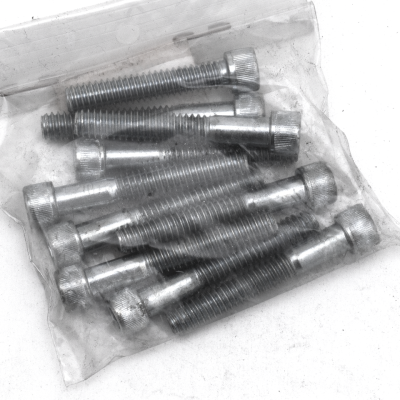10pck allen bolt 1/4-20x1-5/8" UNC zinc (GB)