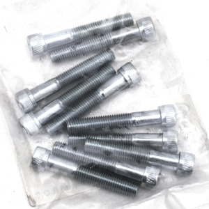 GZP 10pck allen bolt 1/4-28x1-1/2" zinc (GB)