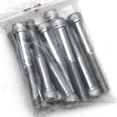 10pck allen bolt 1/4-28x2" UNF zinc (GB)