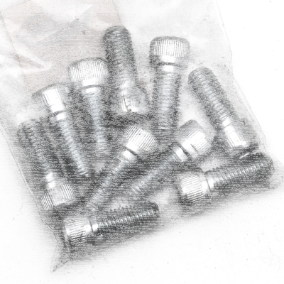 10pck allen bolt 5/16-24x3/4" UNF zinc (GB)