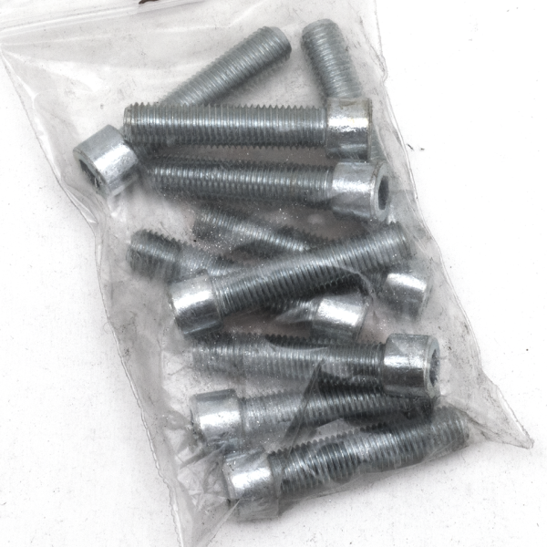 10pck allen bolt 5/16-24x1-3/8" UNF zin (GB)