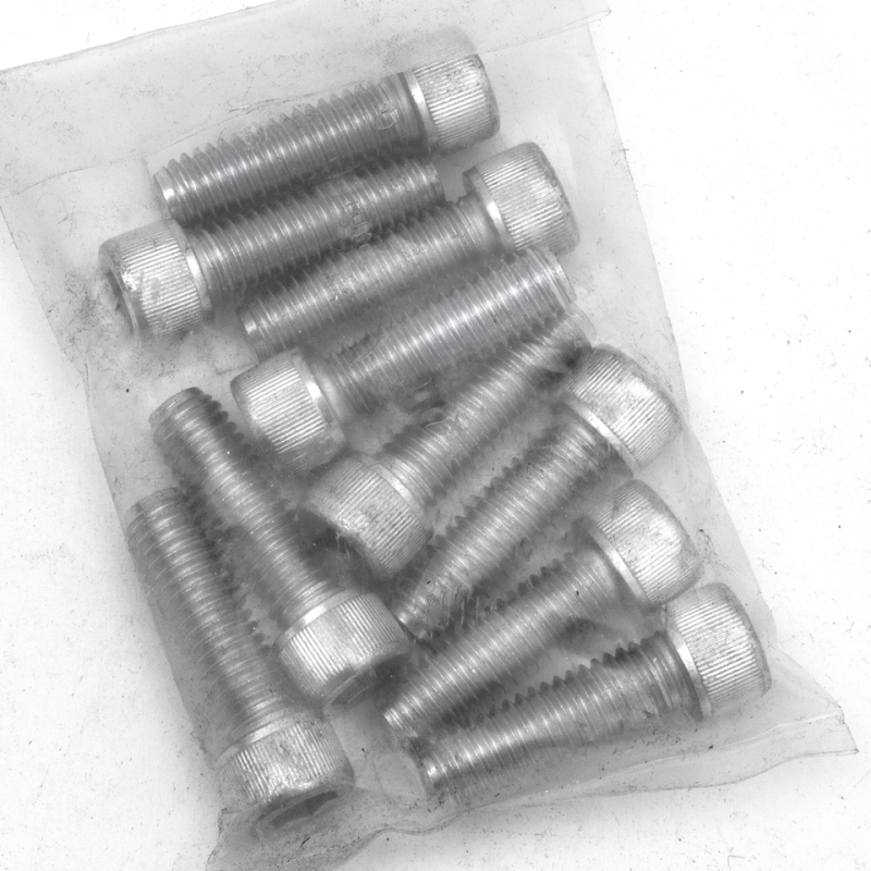 10pck allen bolt 3/8-16x1-1/4" UNC zinc (GB)