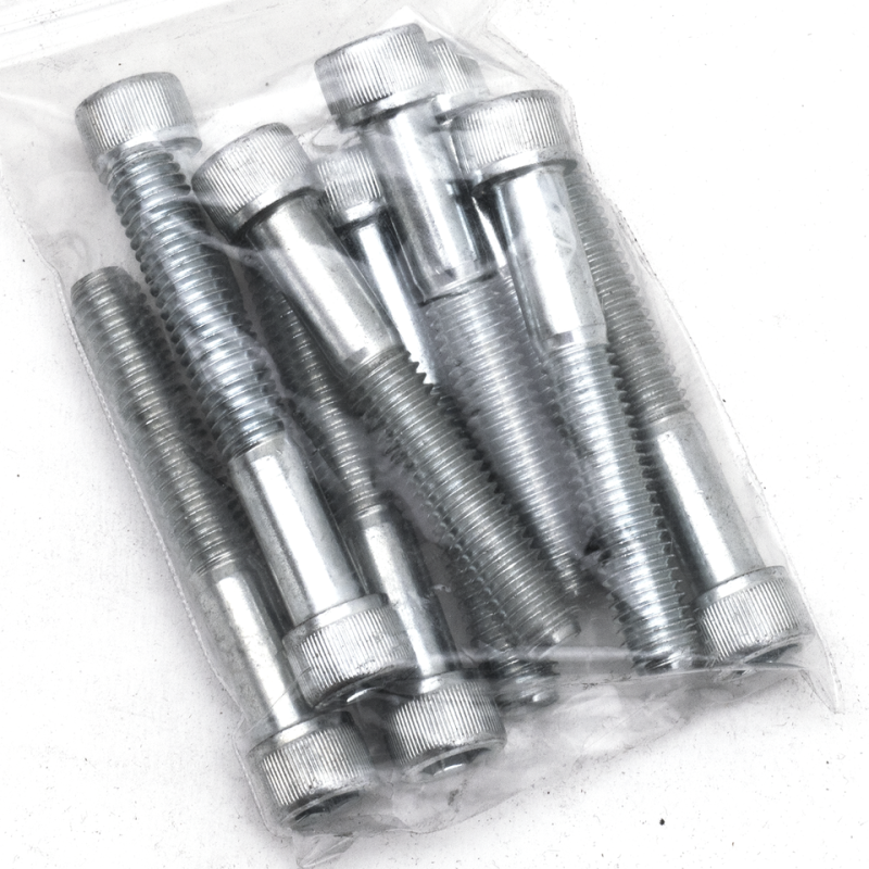10pck allen bolt 3/8-16x2-1/2" UNC zinc (GB)