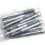 10pck allen bolt 3/8-24x3-3/4" UNF zinc