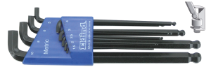 Stubby Ball Allen wrenches Metric 9Piece