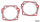 James cylinder head gaskets TC 4" bore (GB)