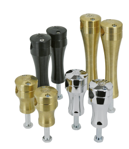 Chops76 Shaved line chromed risers 6" (GB)