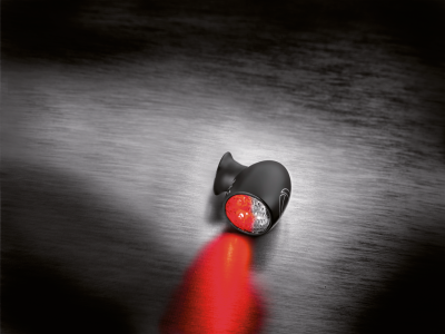 Atto Dual Function black w/ clear glass (GB)