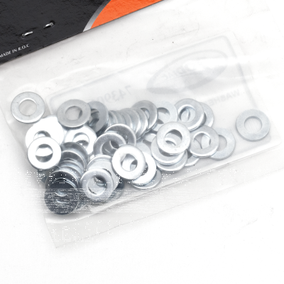 GZP 50pck washer 1/4" zinc (GB)
